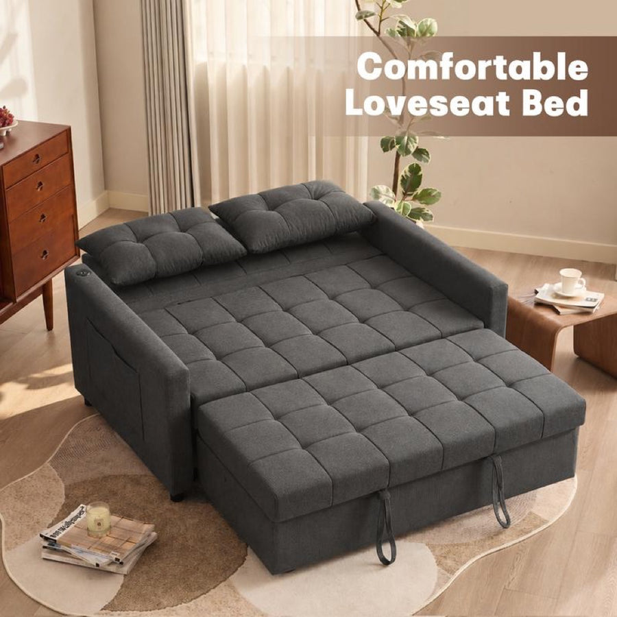 Sofá Cama Convertible GOSUHI 52" de Lino