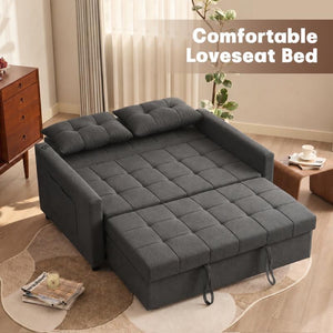 Sofá Cama Convertible GOSUHI 52" de Lino